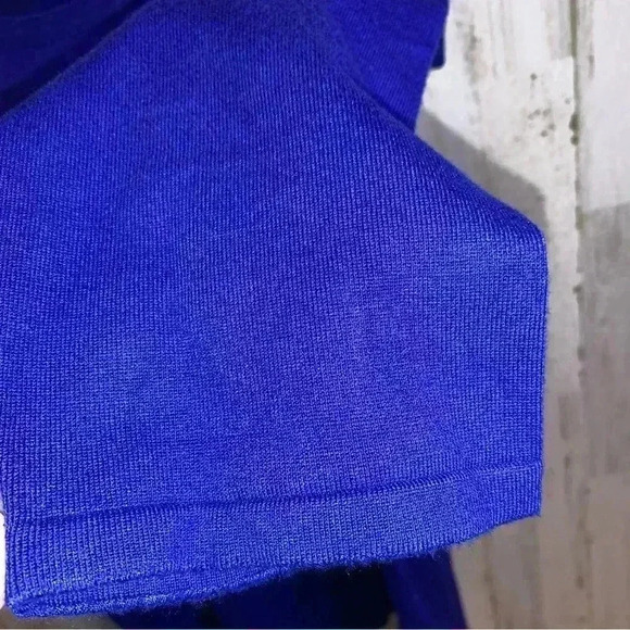 Cynthia Rowley Tunic Sweater Blue Pullover Size 1X - Picture 6 of 16